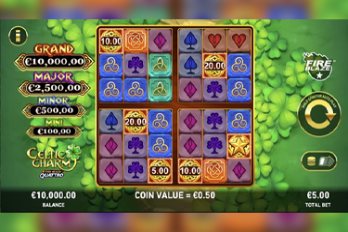 Fire Blaze Quattro: Celtic Charm Slot Game Screenshot Image