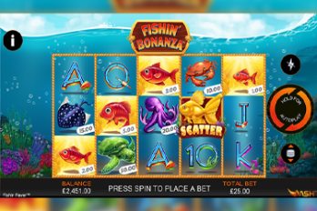 Fishin' Bonanza Slot Game Screenshot Image