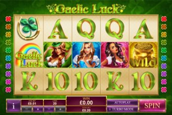 Gaelic Luck Slot Game Screenshot Image