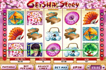 Geisha Story Slot Game Screenshot Image