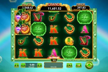 Gem Splash: Rainbows Gift Slot Game Screenshot Image