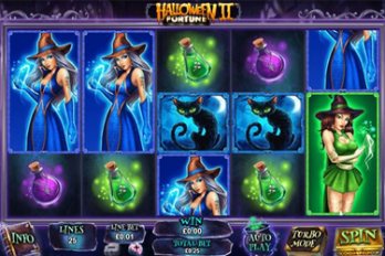 Halloween Fortune II Slot Game Screenshot Image
