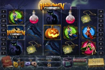 Halloween Fortune Slot Game Screenshot Image