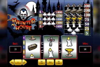 Haunted House Slot Game Screenshot Image