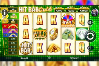 Hit Bar Gold Slot Game Screenshot Image