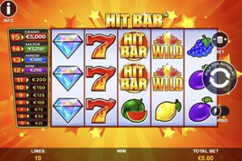 Hit Bar Slot Game Screenshot Image
