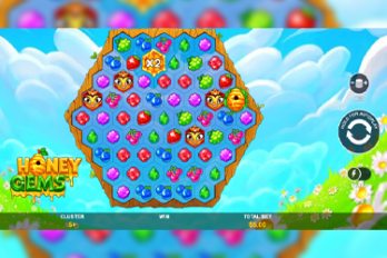 Honey Gems Slot Game Screenshot Image