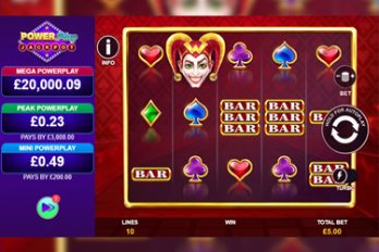 Joker Rush: PowerPlay Slot Game Screenshot Image