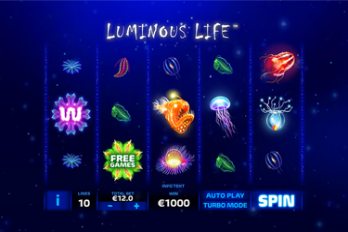 Luminous Life Slot Game Screenshot Image