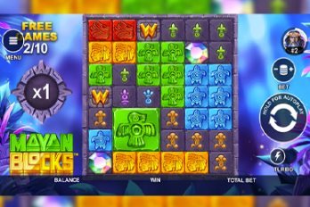 Mayan Blocks Slot Game Screenshot Image