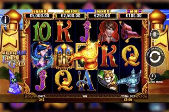 Mighty Hat: Lamp of Gold Slot Game Screenshot Image