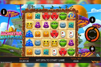 Monsters Multipliers Slot Game Screenshot Image