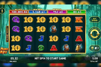 Panda Blitz Slot Game Screenshot Image