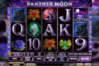 Panther Moon Slot Game Screenshot Image