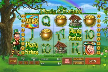 Plenty O Fortune Slot Game Screenshot Image