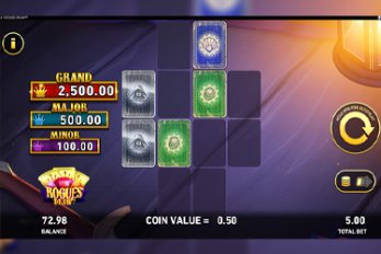Rogues Draw Slot Game Screenshot Image