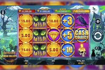Witches: Ca$h Collect Slot Game Screenshot Image