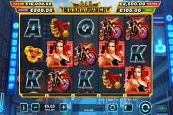 Wushu Punch Slot Game Screenshot Image