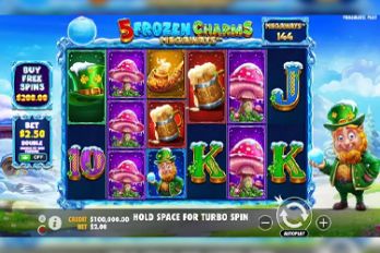 5 Frozen Charms Megaways Slot Game Screenshot Image