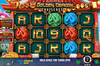 8 Golden Dragon Challenge Slot Game Screenshot Image