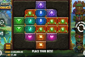 Aztec Bonanza Slot Game Screenshot Image