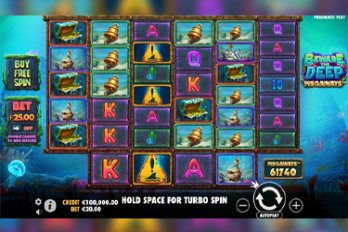 Beware The Deep Megaways Slot Game Screenshot Image