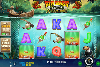 Big Bass: Amazon Xtreme Slot Game Screenshot Image