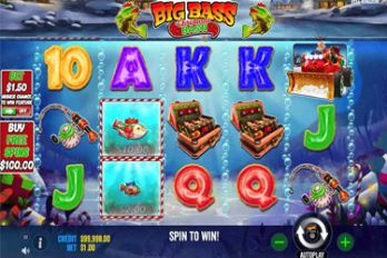 Big Bass Christmas Bash Slot Game Screenshot Image