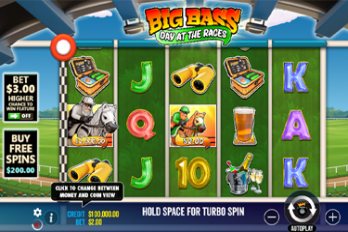 Big Bass: Day at the Races Slot Game Screenshot Image