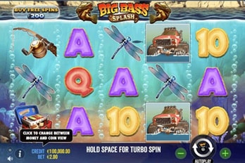 Big Bass Splash Slot Game Screenshot Image