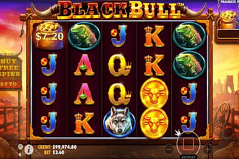 Black Bull Slot Game Screenshot Image