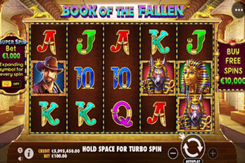 Book of the Fallen Slot Game Screenshot Image