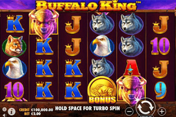 Buffalo King Slot Game Screenshot Image