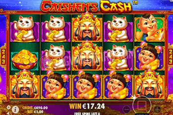 Caishen's Cash Slot Game Screenshot Image
