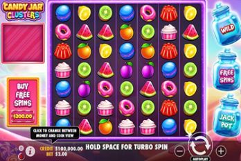 Candy Jar Clusters Slot Game Screenshot Image