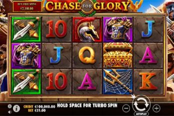 Chase for Glory Slot Game Screenshot Image