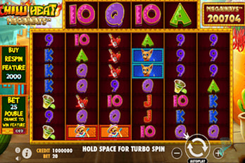Chilli Heat Megaways Slot Game Screenshot Image