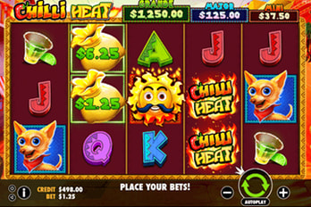Chilli Heat Slot Game Screenshot Image