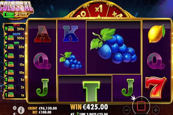 Colossal Cash Zone Slot Game Screenshot Image