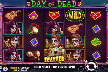 Day of Dead Slot Game Screenshot Image
