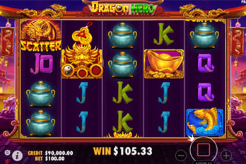 Dragon Hero Slot Game Screenshot Image