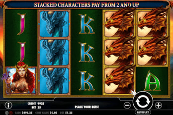 Dragon Kingdom Slot Game Screenshot Image