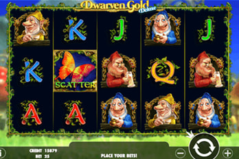 Dwarven Gold Deluxe Slot Game Screenshot Image