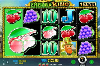 Emerald King Slot Game Screenshot Image