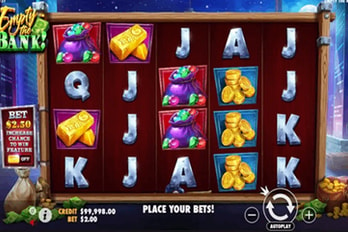 Empty the Bank! Slot Game Screenshot Image