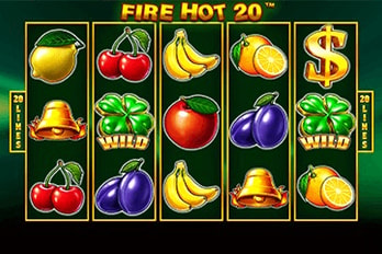 Fire Hot 20 Slot Game Screenshot Image