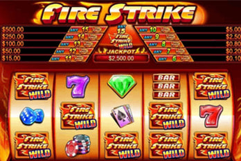 Fire Strike Slot Game Screenshot Image