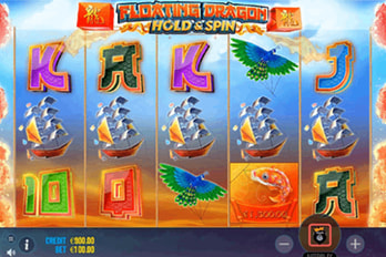 Floating Dragon Hold & Spin Slot Game Screenshot Image