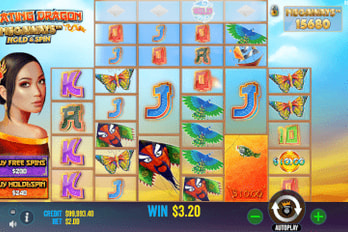 Floating Dragon Megaways Slot Game Screenshot Image
