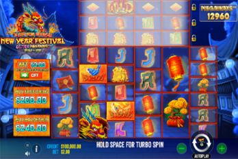 Floating Dragon: New Year Festival Ultra Megaways Slot Game Screenshot Image